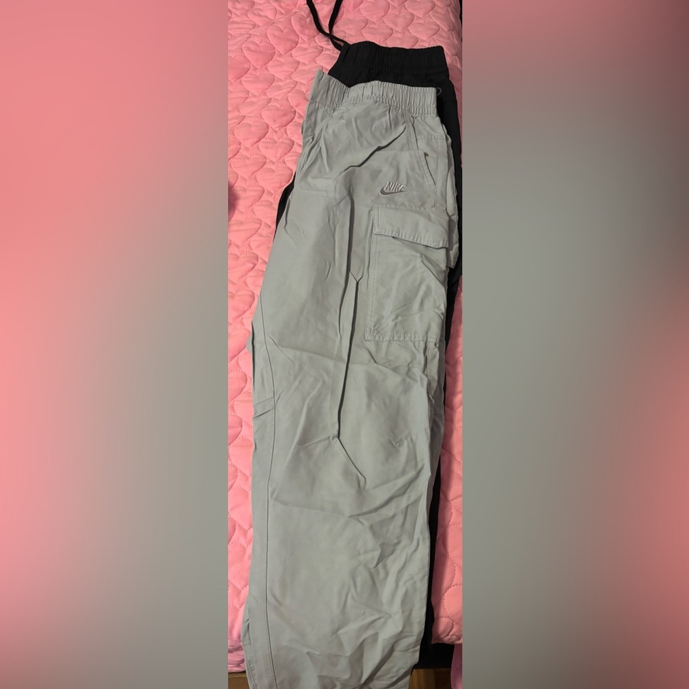Gray Nike Cargo Pants